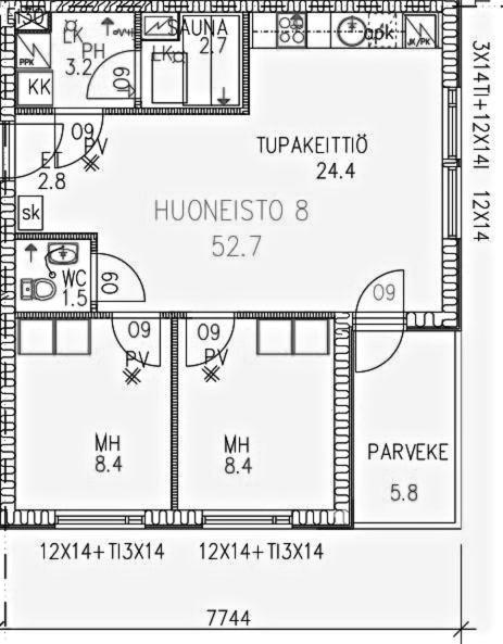Apartamento Lapland Happiness Hillakka 2 A8 Äkäslompolo Exterior foto
